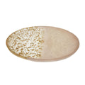 Hars pailletten rond glitterlade 30x30x1.5 cm