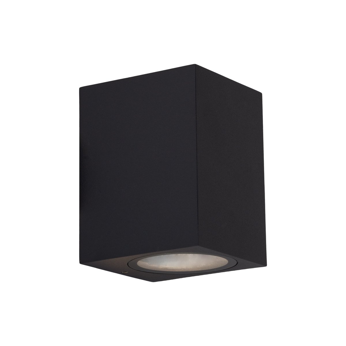 Buiten wandlamp "Cubus", gemaakt van metaal en glas in antraciet, GU10 Socket