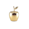 Gouden decoratieve appel 11x11x15cm