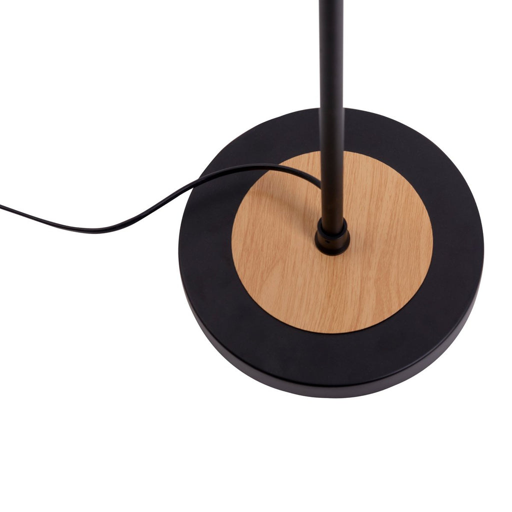 Liv · Metalen vloerlamp — zwart