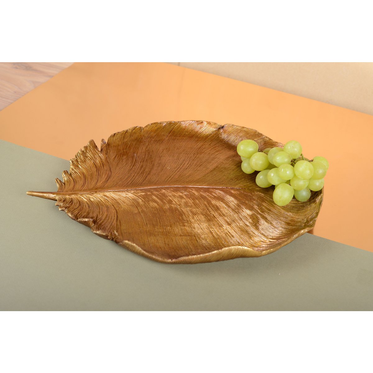 Decoratieve beker gouden plaat 38x29.5x4cm