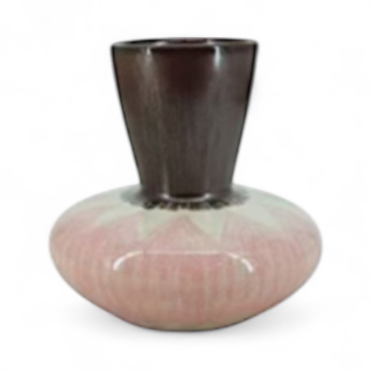 Vintage roze vaas klein formaat