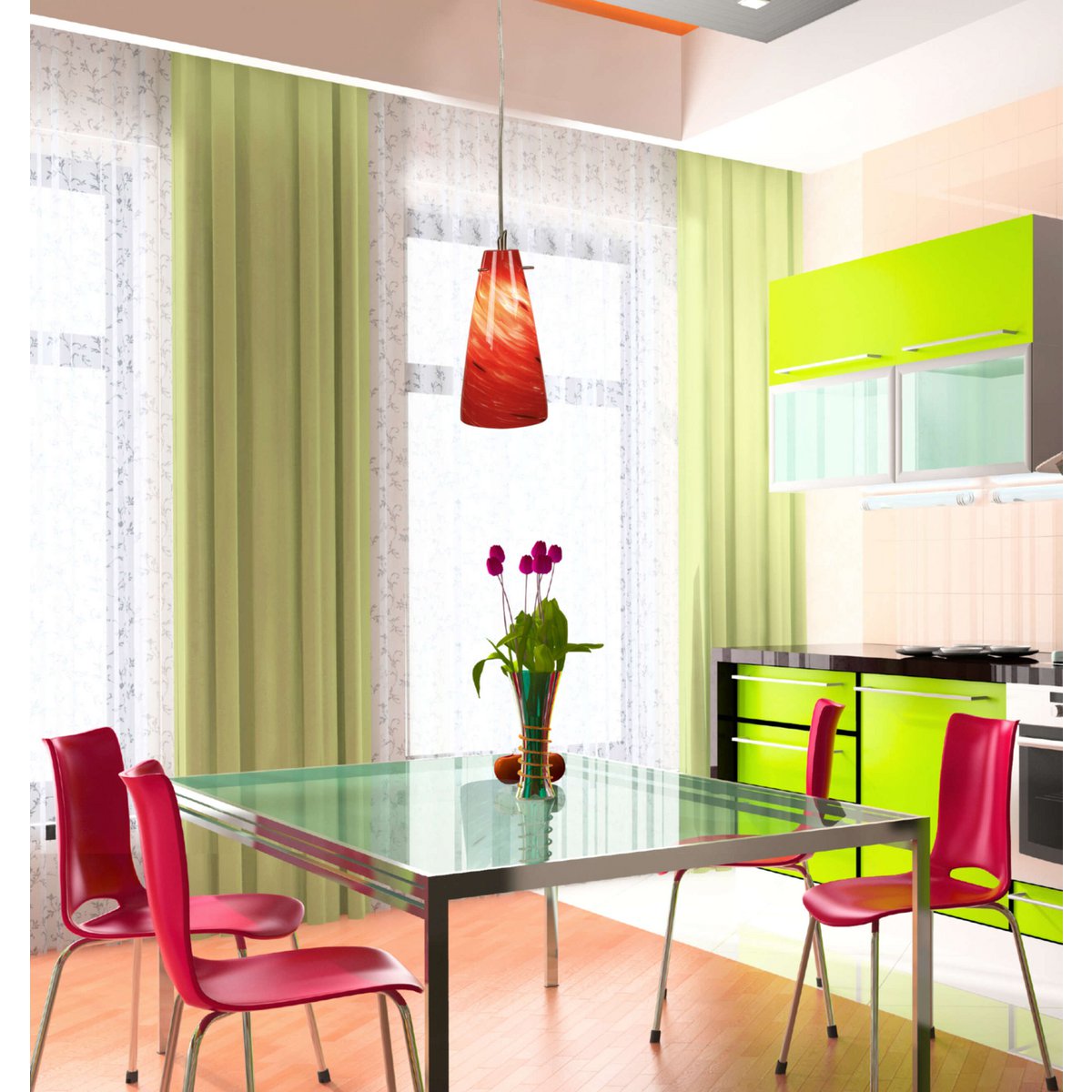 Liv · Houten hanglamp
