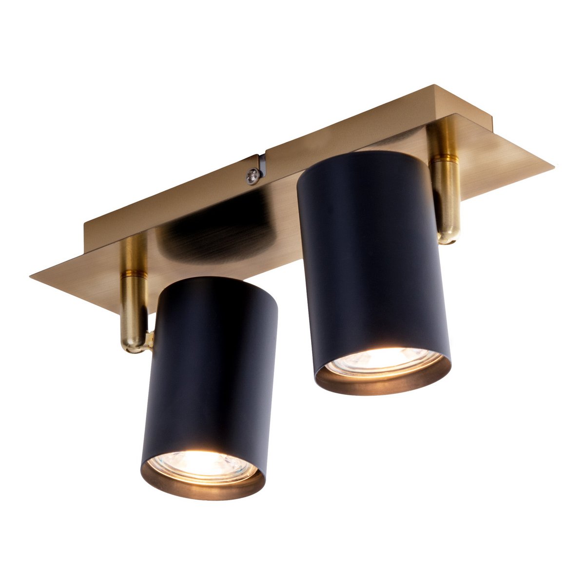 Liv · Messing plafondlamp — zwart