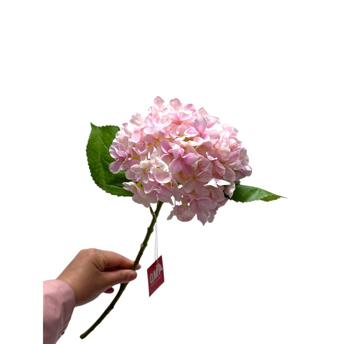 Artificial flowers Hydrangea Macrophylla Light Pink | Zijden kunstbloem | Lengte 50 1pcs