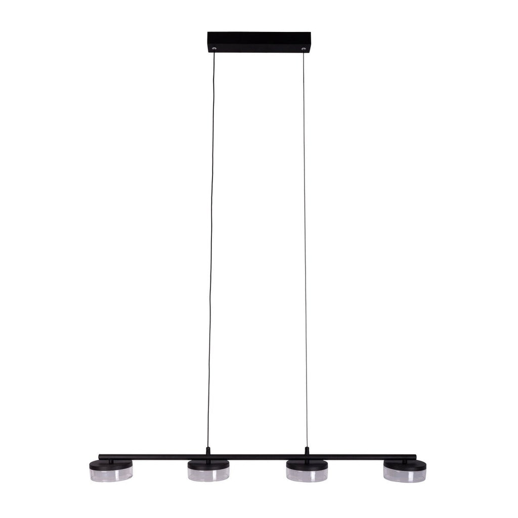 Liv · Glazen hanglamp — zwart