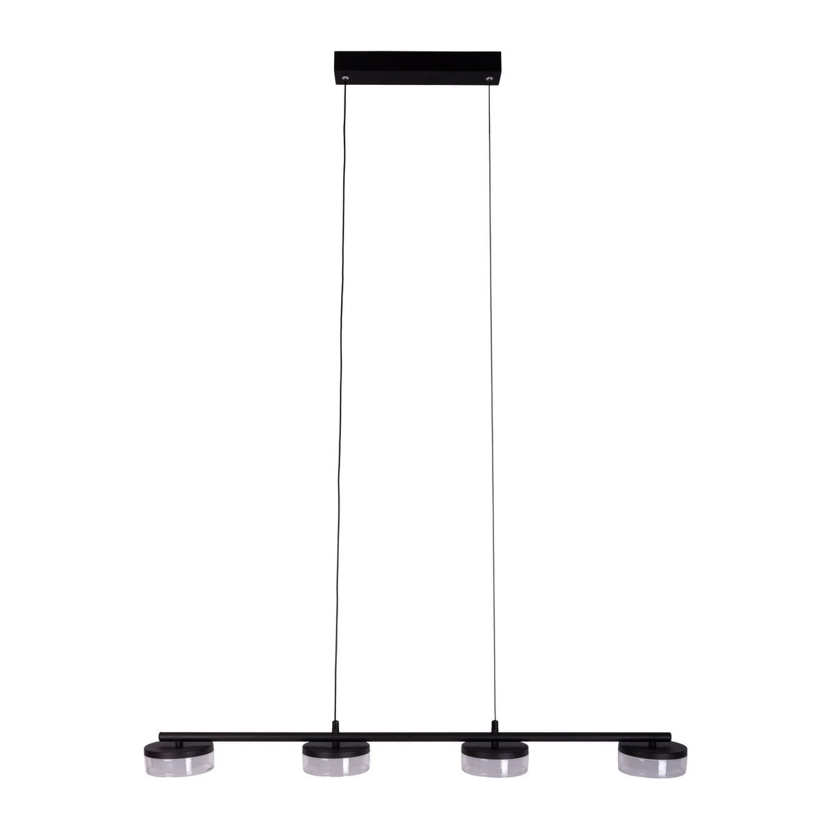 Liv · Glazen hanglamp — zwart