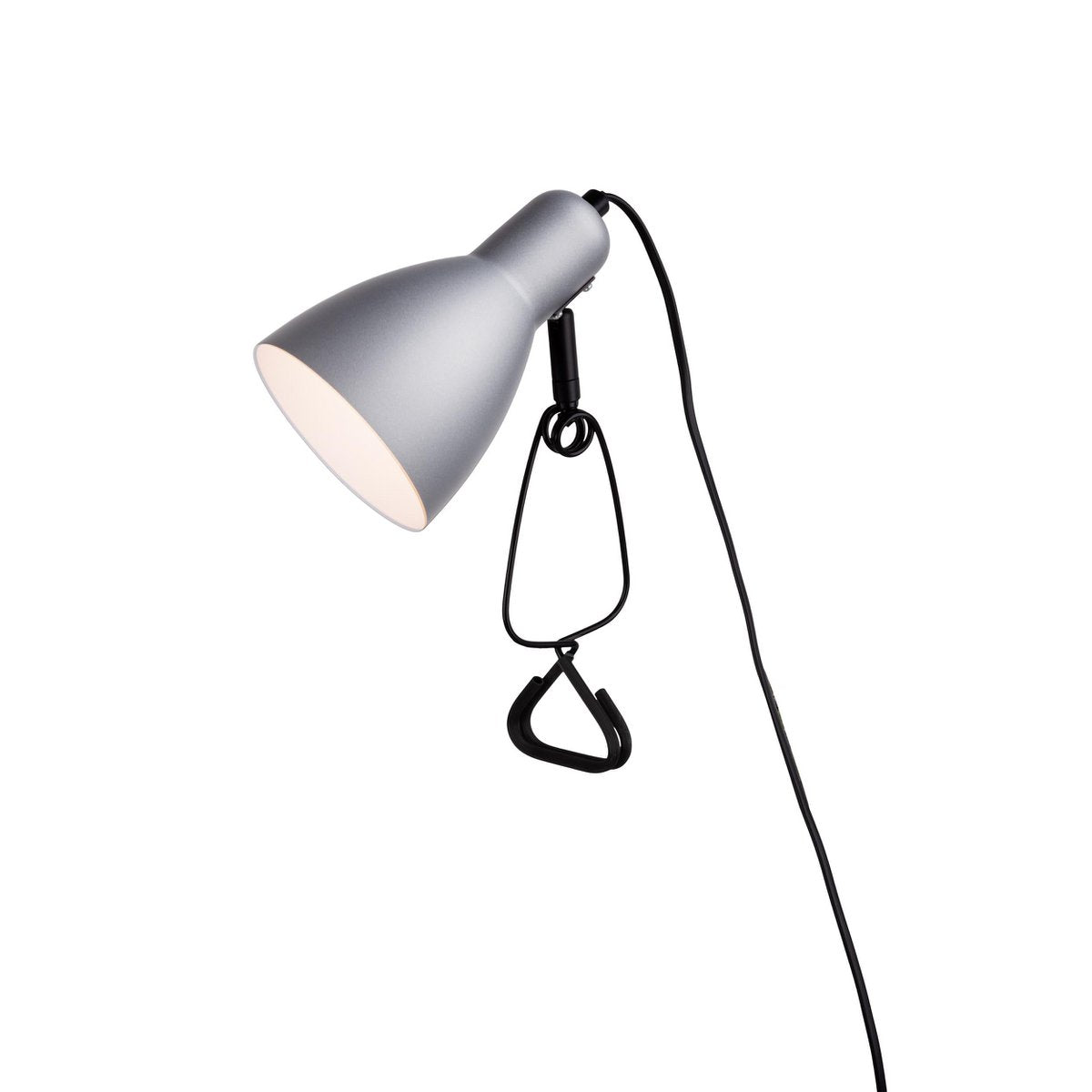 Liv · LED-klemtafellamp — 28cm wit