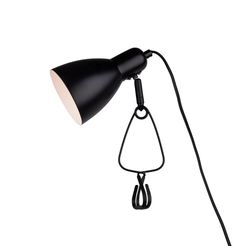 Liv · LED-klemtafellamp — 28cm zwart