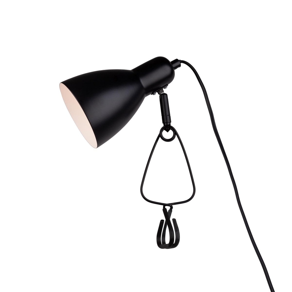 Liv · LED-klemtafellamp — 28cm zwart
