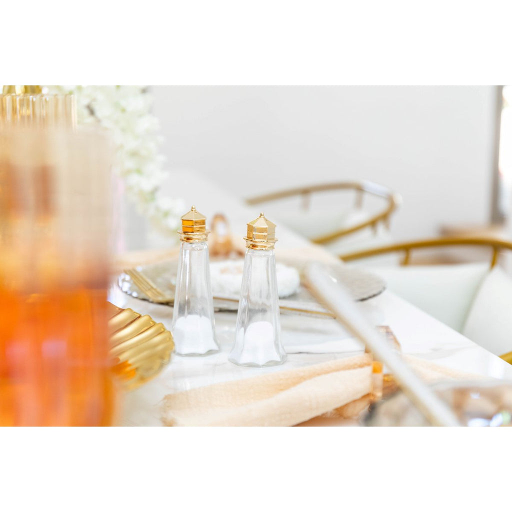 Gouden zout en peper 4.6x4.6x11.5 cm