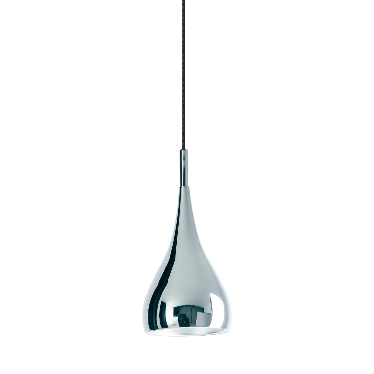 Liv · Metalen hanglamp — chroom