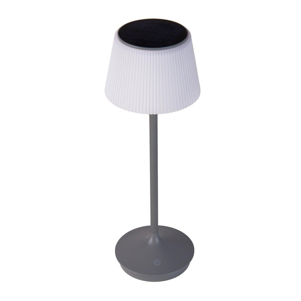 LED -licht "Emmi" voor buiten en binnen, tafellamp gemaakt van metaal en plastic, met stevig gebouwd -in LED's, LED -tafellamp voor balkon, terras, tuin, woonkamer, wintertuin, ca.