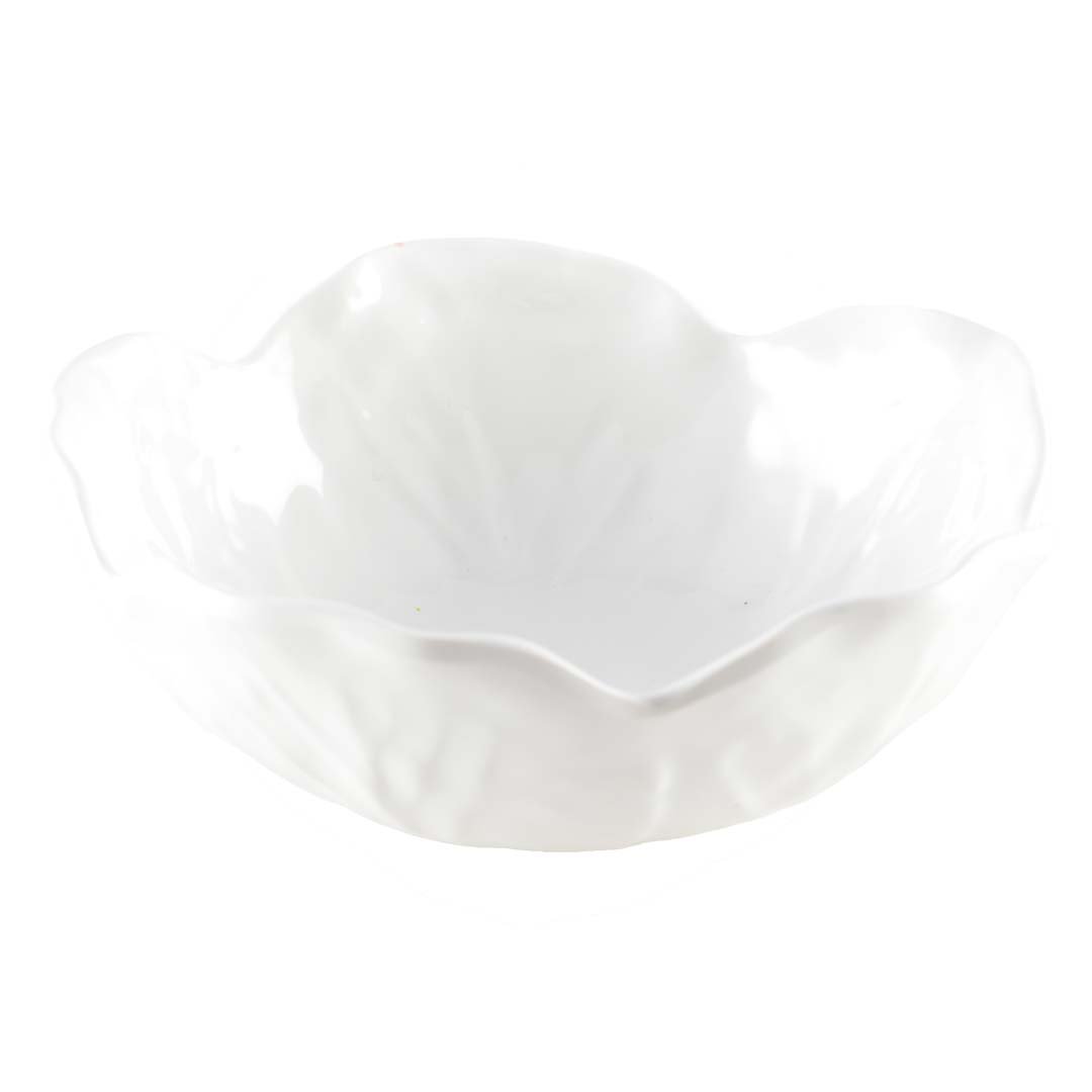 Witte holle plaat in melamine 17,5x17,5x5cm