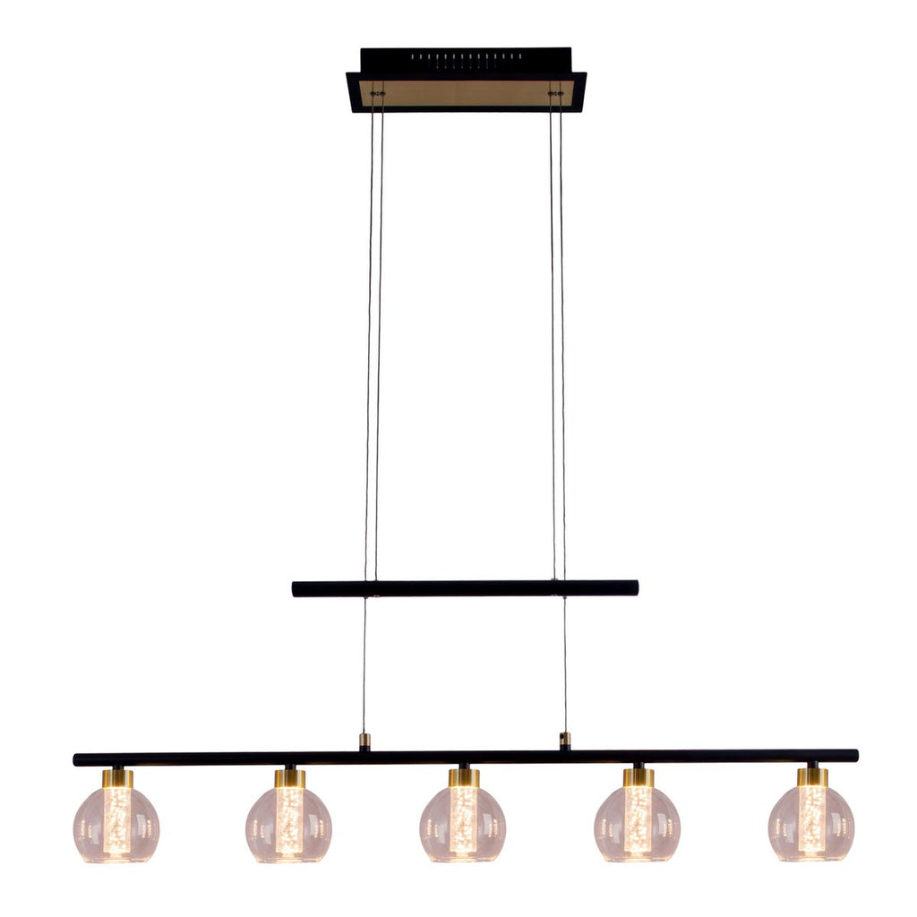 Liv · Messing hanglamp — zwart
