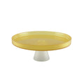 28 cm wit -ON -White Cake Dish -citroen