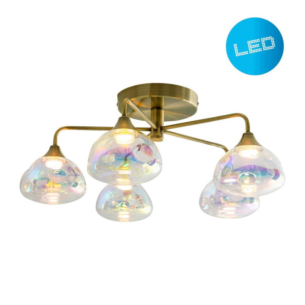 Liv · Messing plafondlamp