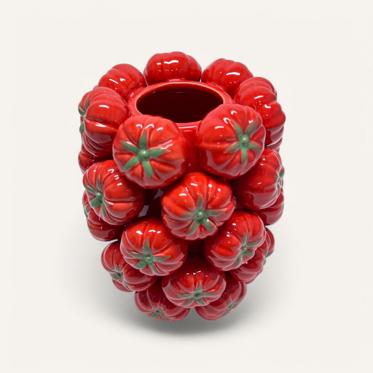 Handgemaakte tomatenvaas