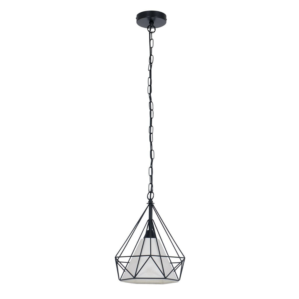 Liv · Metalen hanglamp — zwart