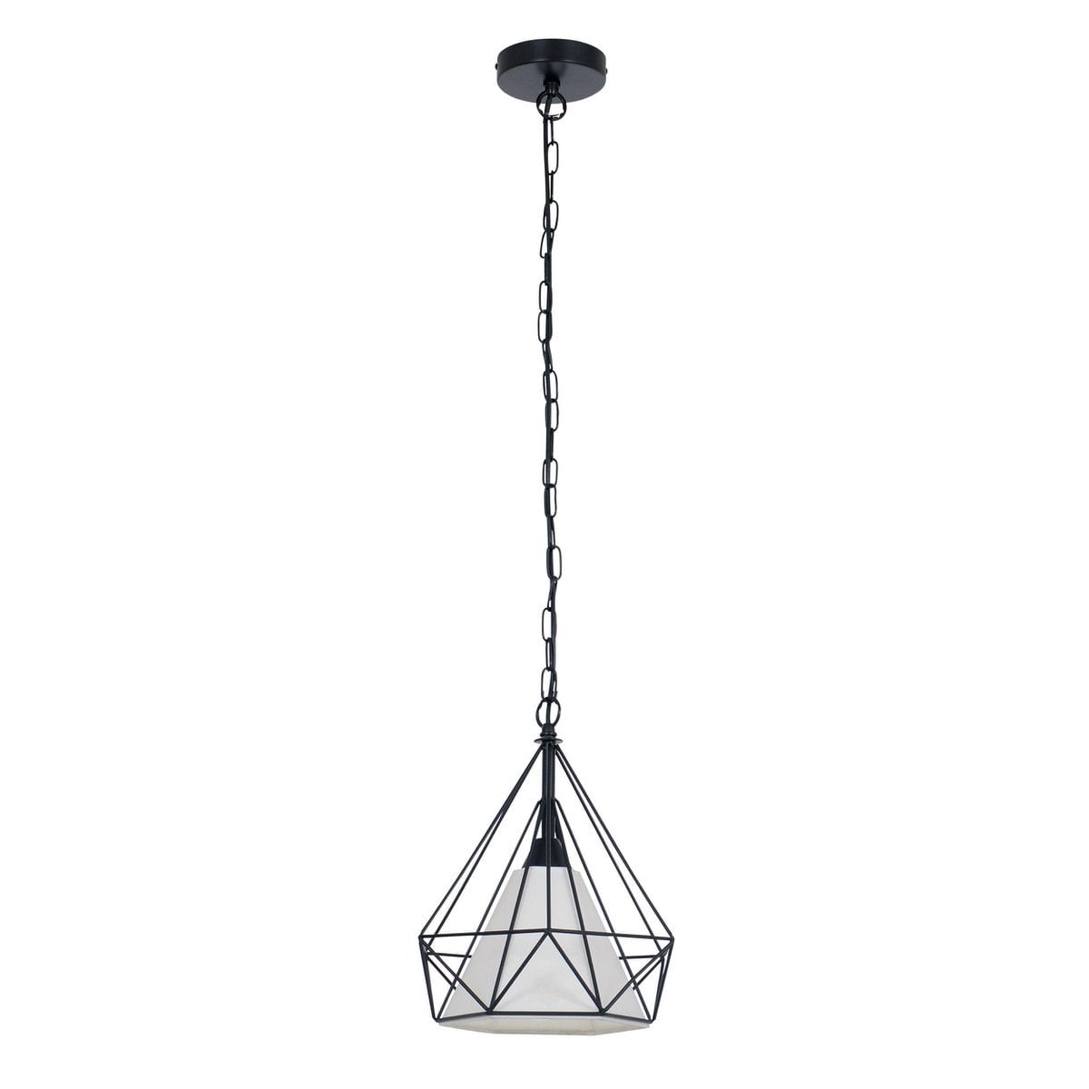 Liv · Metalen hanglamp — zwart