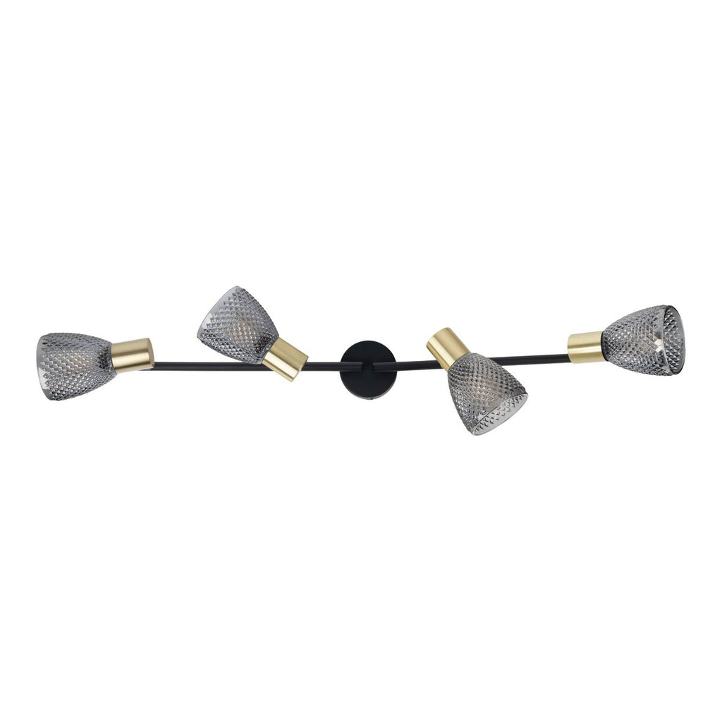 4er spot plafondlamp "Lindita" exclusief lampen