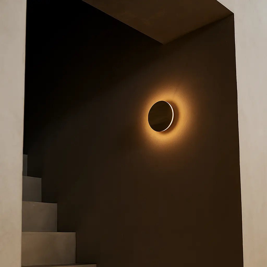 Lou Walnut draadloos wandlicht - oplaadbaar en dimpelbaar met aanraakregeling