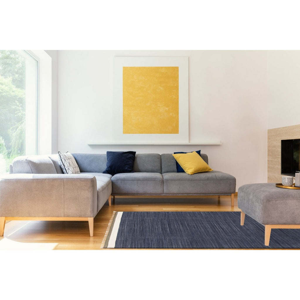 ELEGANCE vloerkleed van wol en katoen