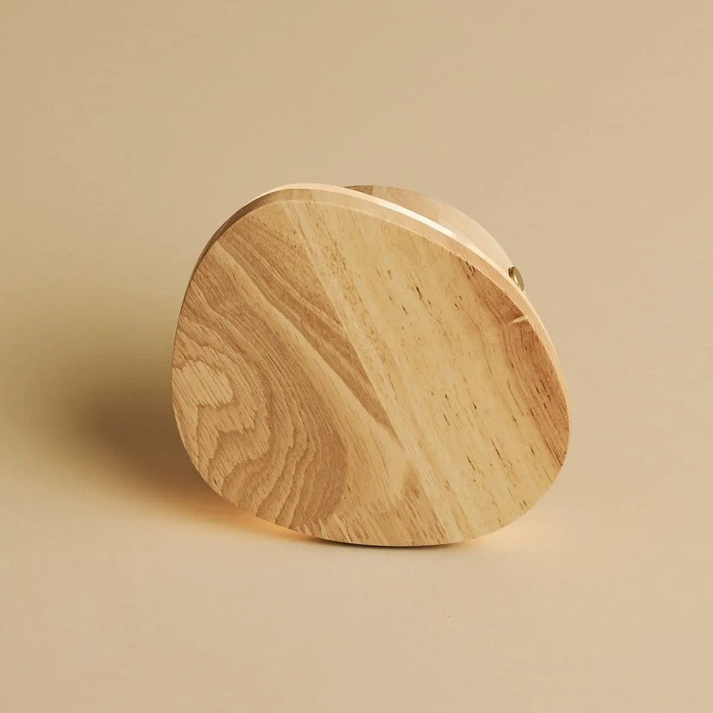 Lulu lichtbruin - draadloos en oplaadbaar wandlicht - dimbare lamp en 3 lichtmodi