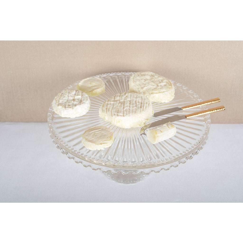 GLAS -ALENDERE TART DISH GROOT MODEL 32X32X21CM