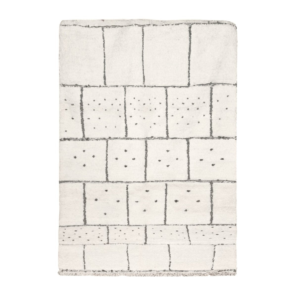 Authentiek Berber vloerkleed van Khouribga-wol 200 x 300 cm