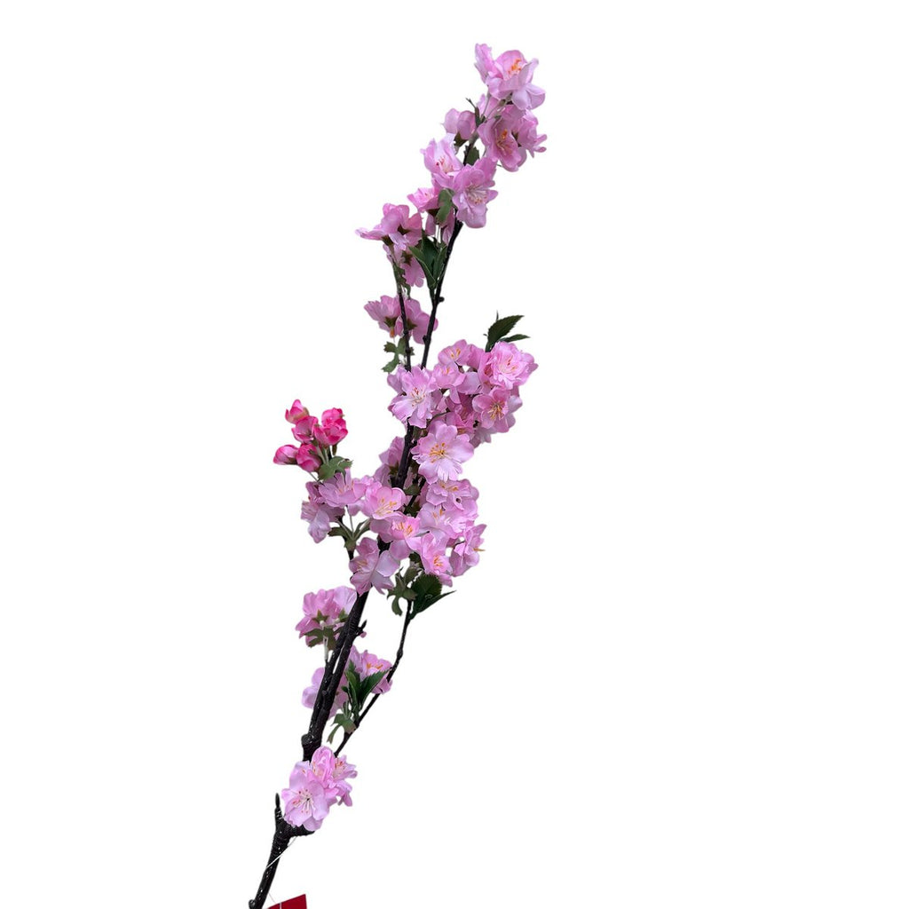 Artificial flowers Pink Prunus serrulata 'Kanzan' | Zijden kunstbloem | Lengte 110 1pcs