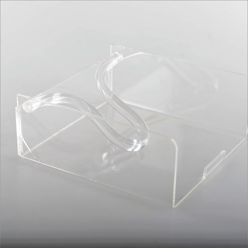 16.8x16.4x8cm Acryl -handdoekhouder