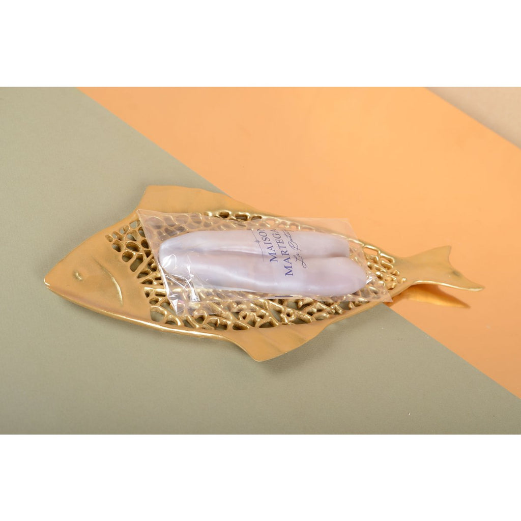 Decoratieve beker gouden vis 38x18,5x1,5 cm