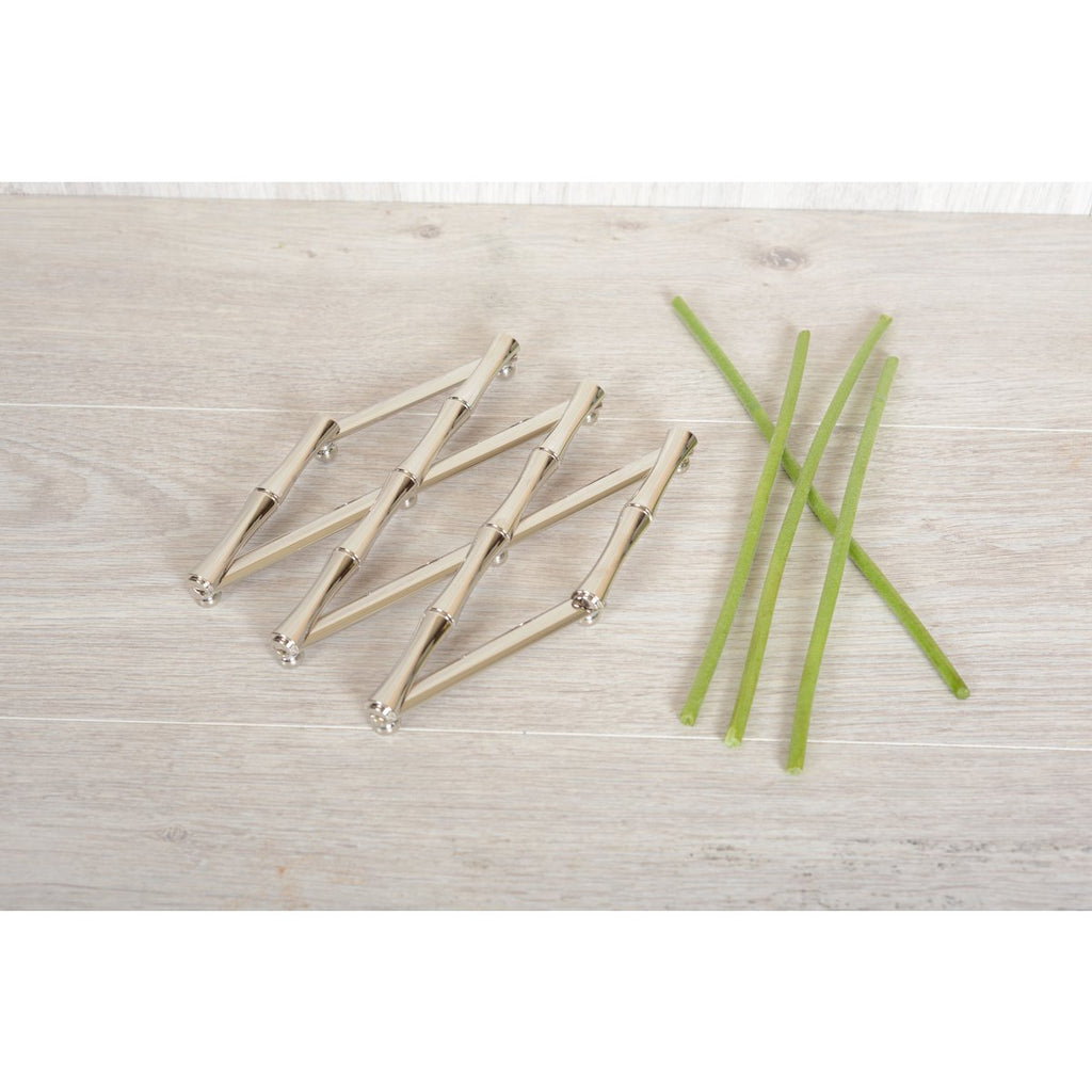 Bamboe uitbreidbaar gerecht onder