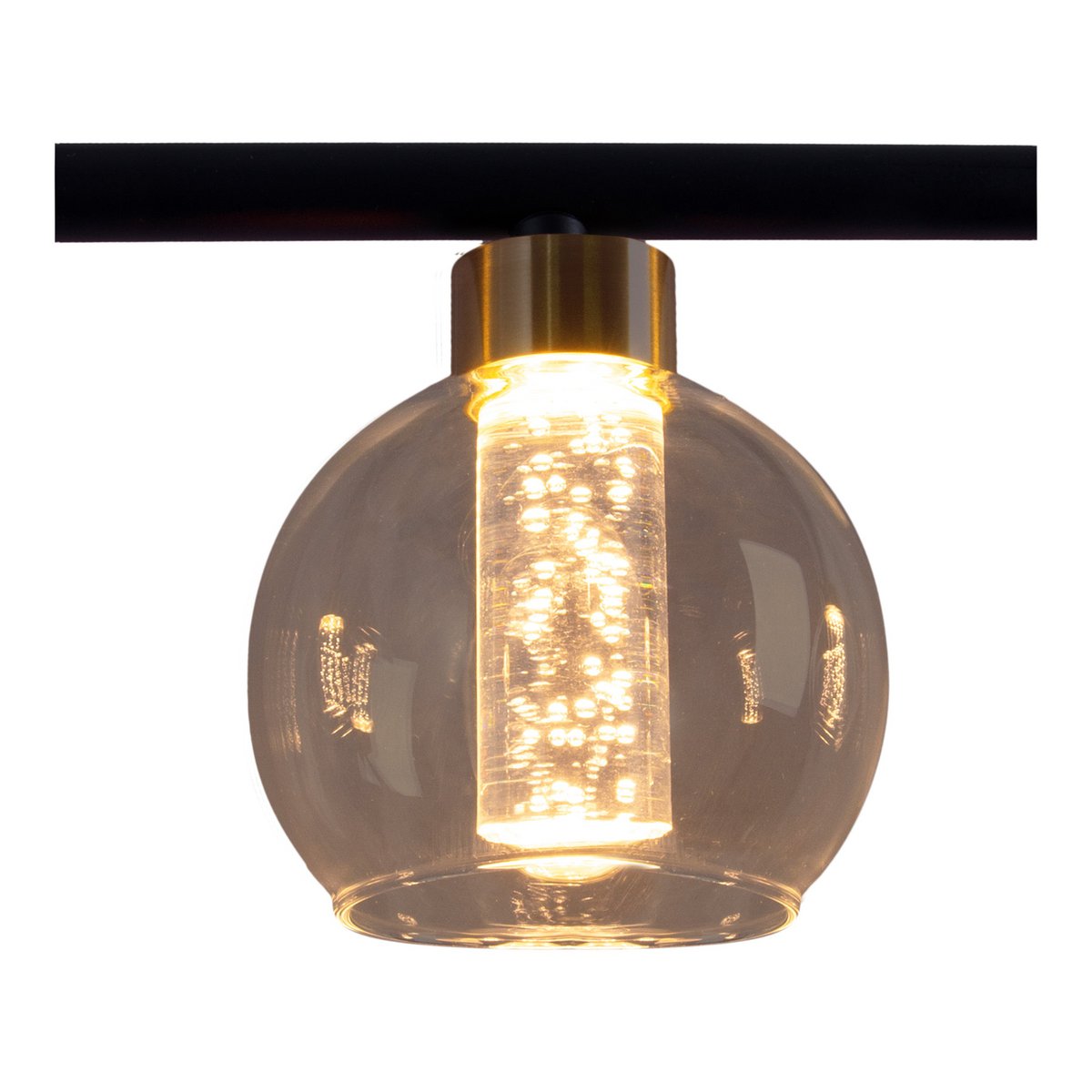 Liv · Messing hanglamp — zwart