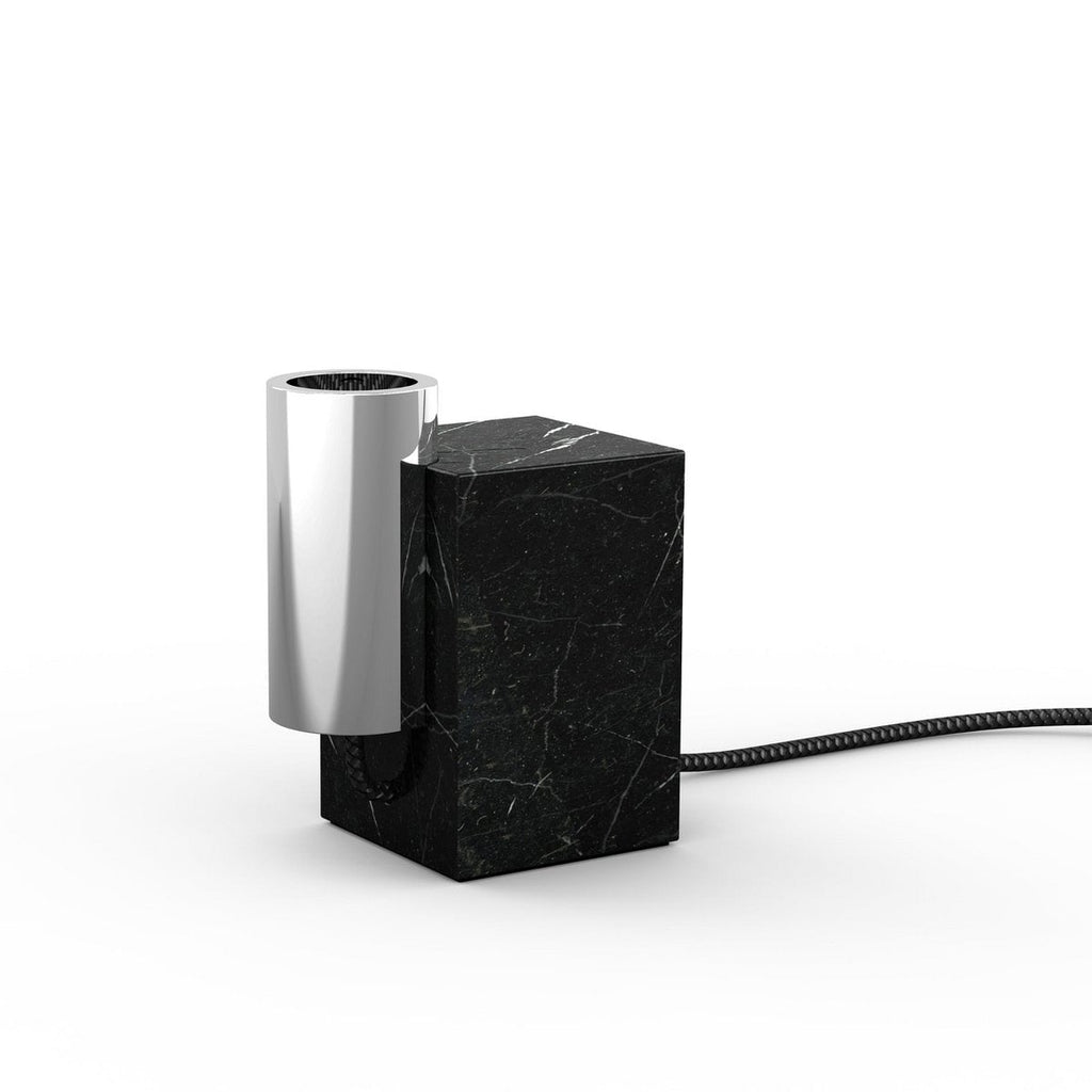 Liv · Marmeren tafellamp — 16cm met staal