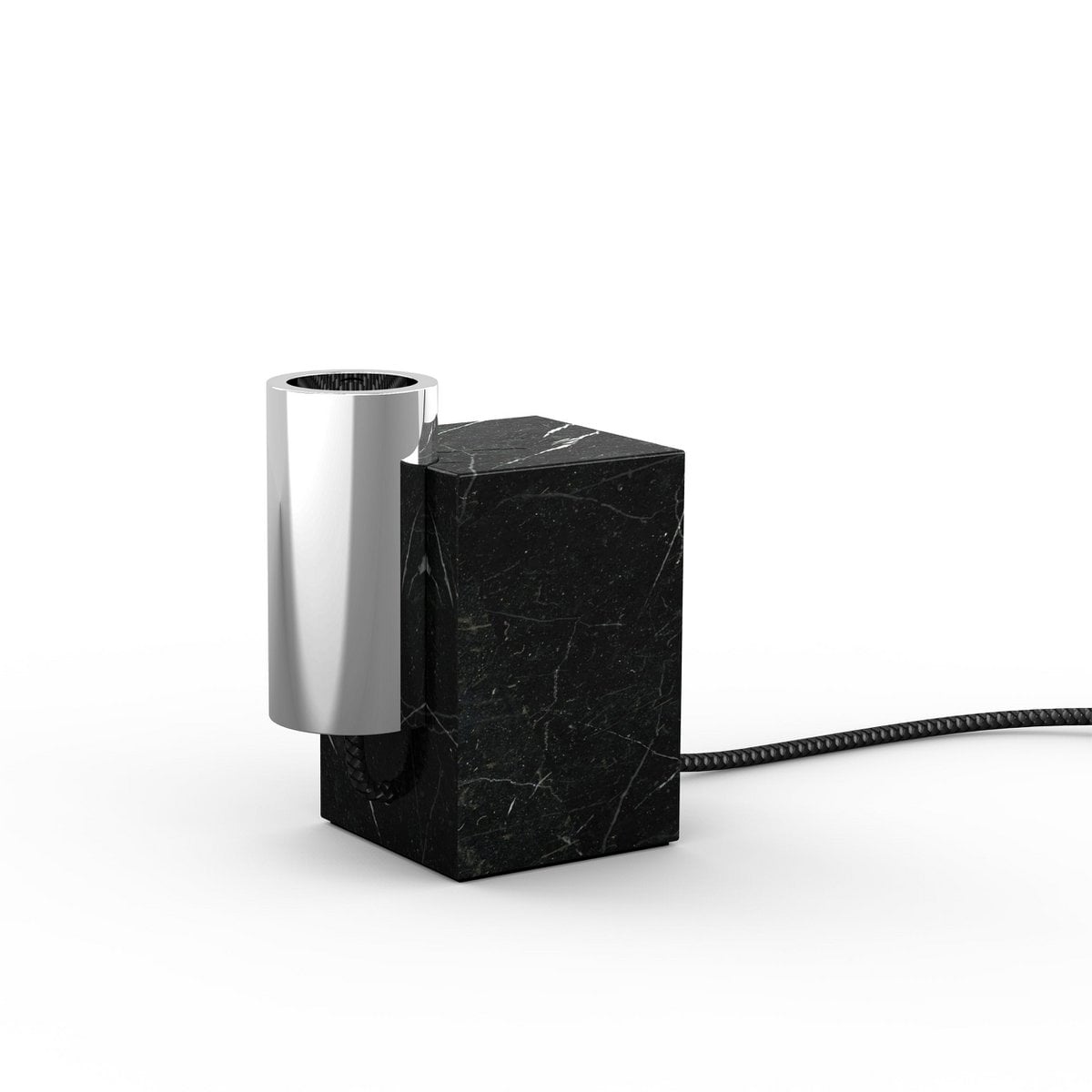 Liv · Marmeren tafellamp — 16cm met staal