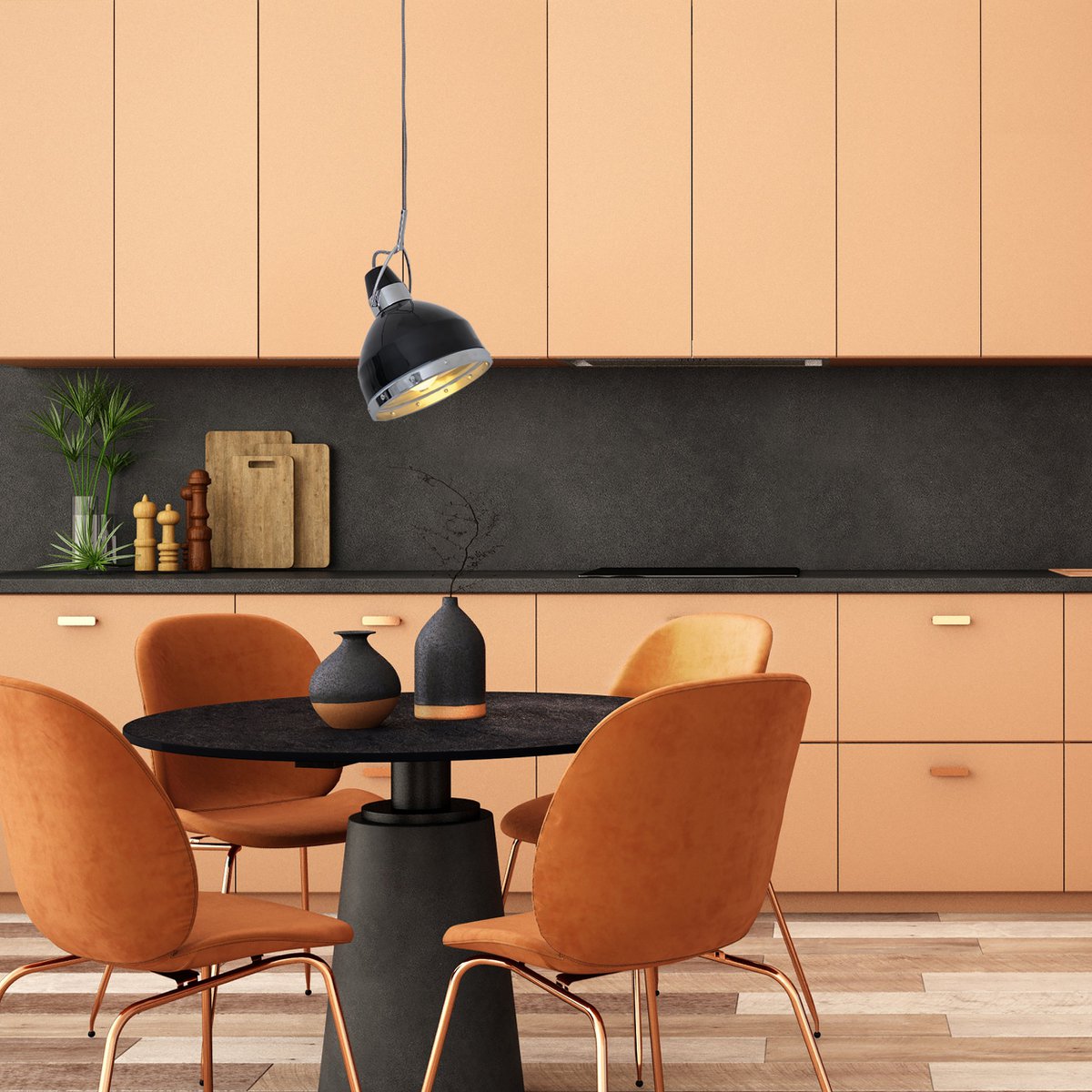 Liv · Houten hanglamp