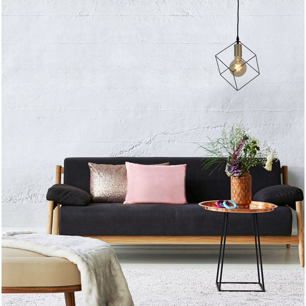 Liv · Metalen hanglamp — zwart