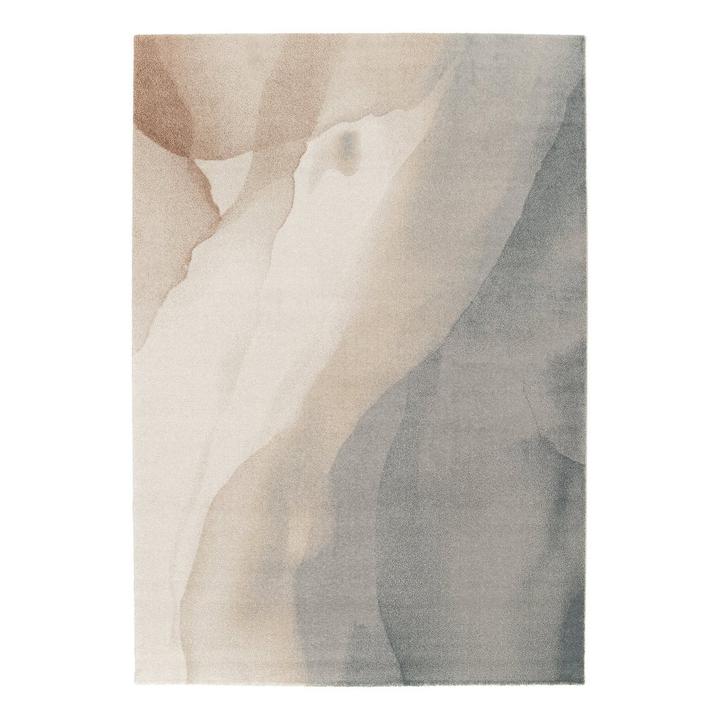 Abstract polyester gerecycled aquarel tapijt