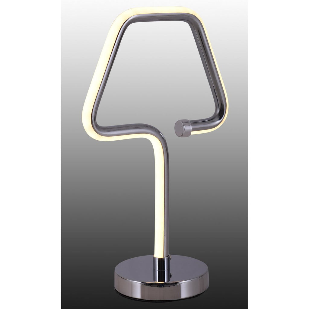 Liv · Metalen tafellamp — chroom
