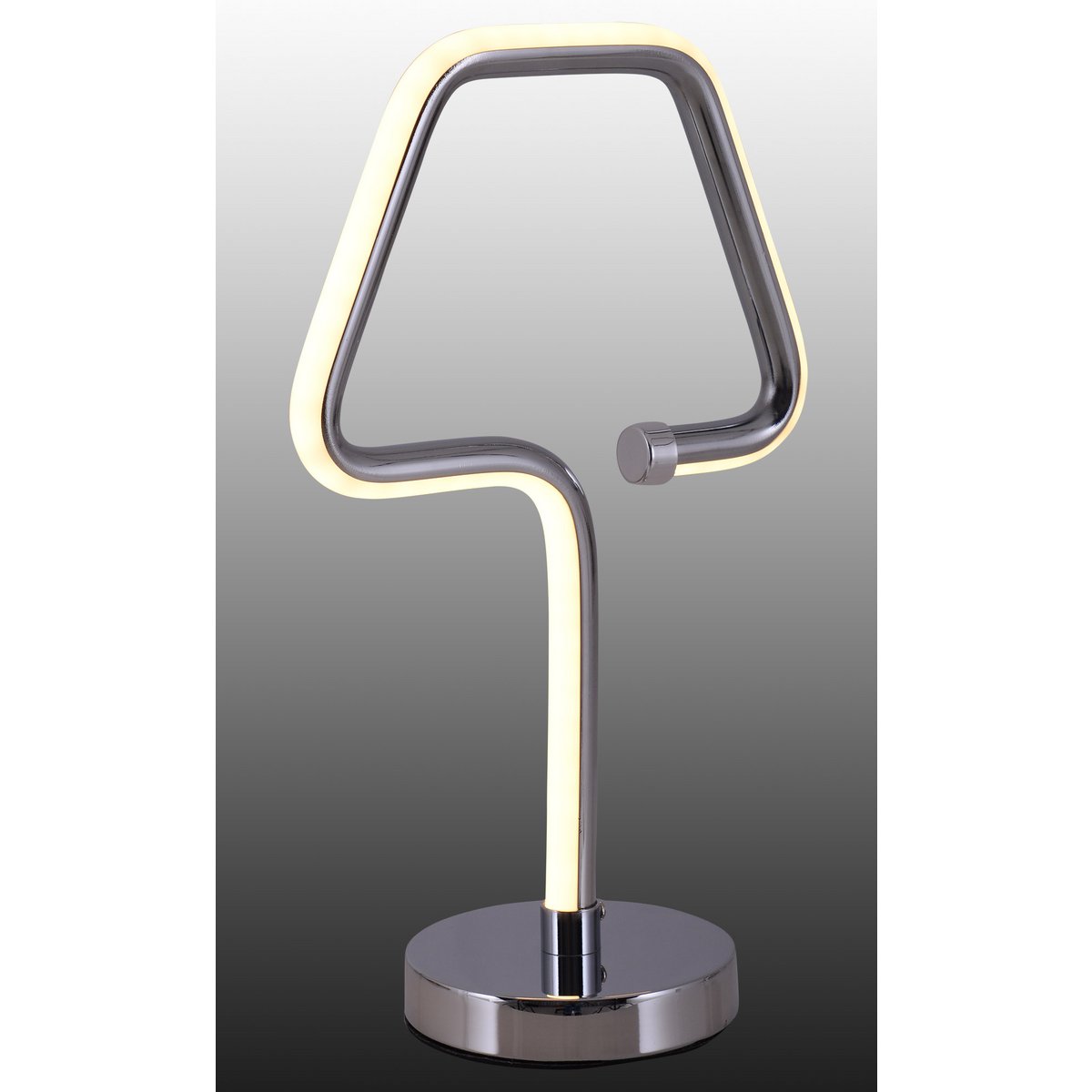 Liv · Metalen tafellamp — chroom