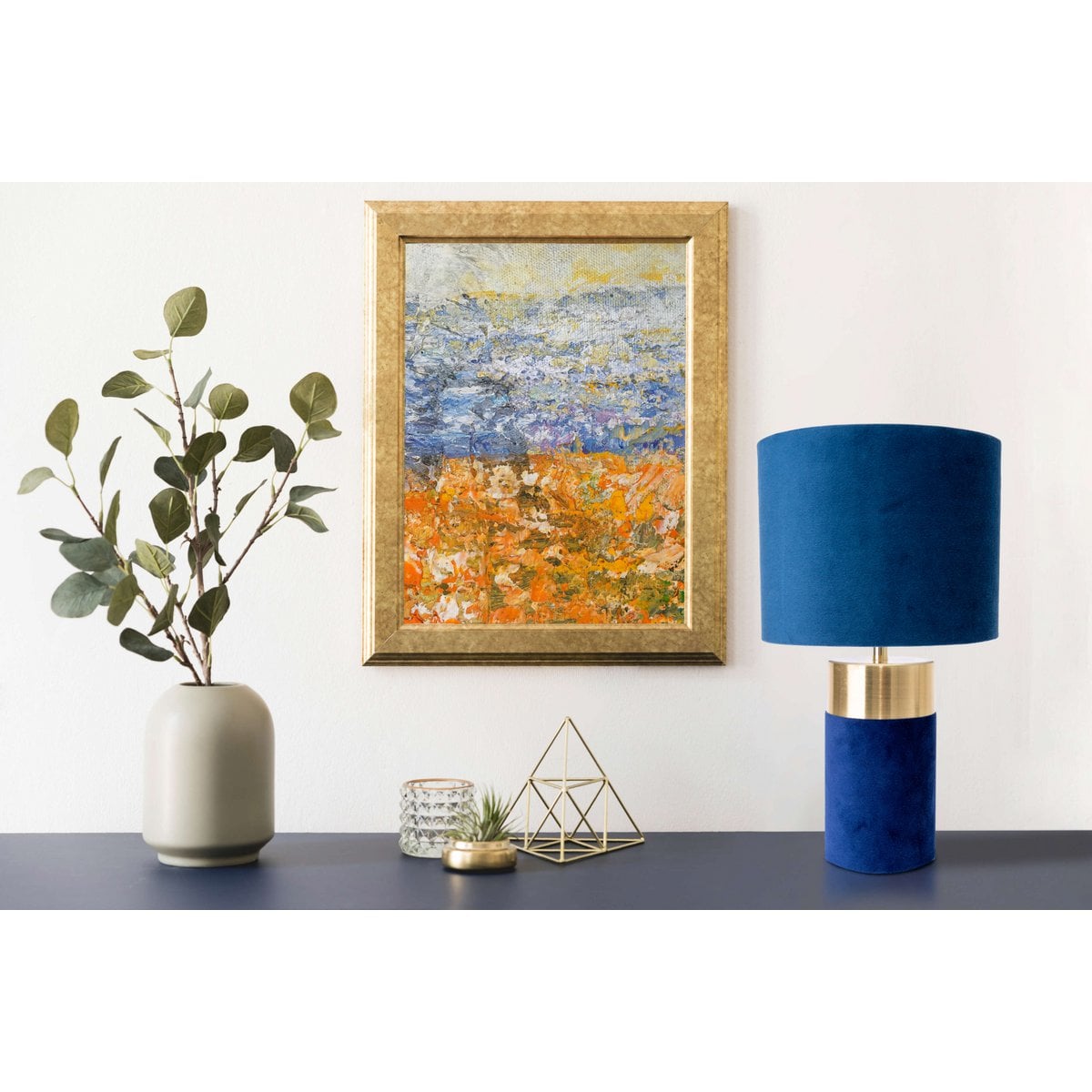 Liv · Tafellamp — blauw