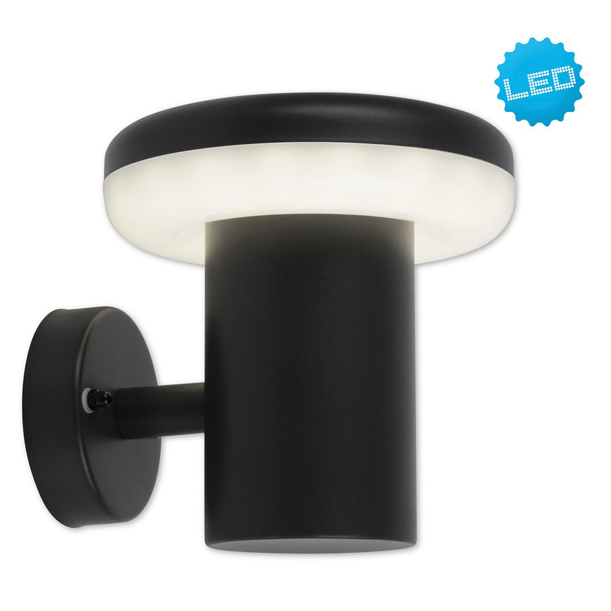 LED buiten wandlamp "paddestoel"