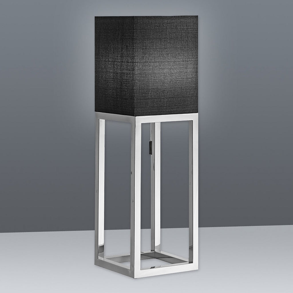 Liv · Metalen tafellamp — chroom
