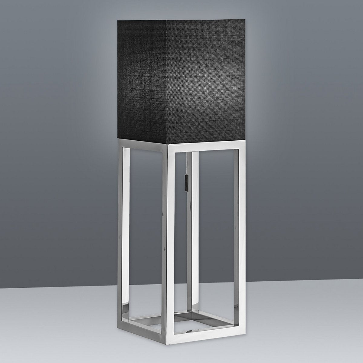Liv · Metalen tafellamp — chroom