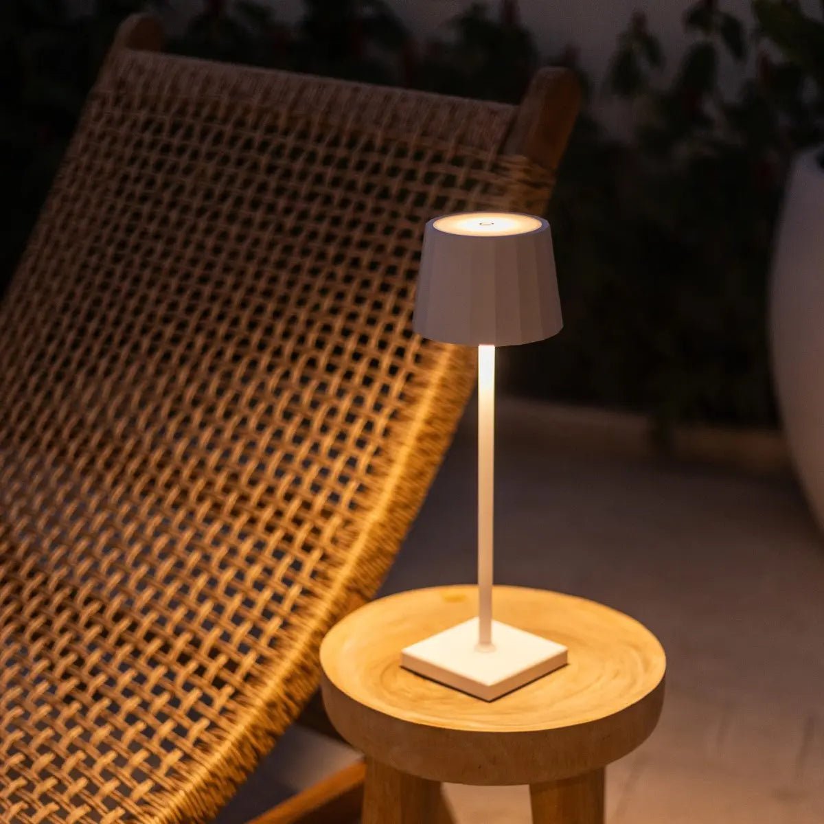 William White oplaadbare tafellamp – draadloos, dimbaar, batterijduur van 120 uur