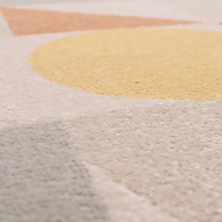 COLORFIELD superzacht, zeer grafisch vloerkleed