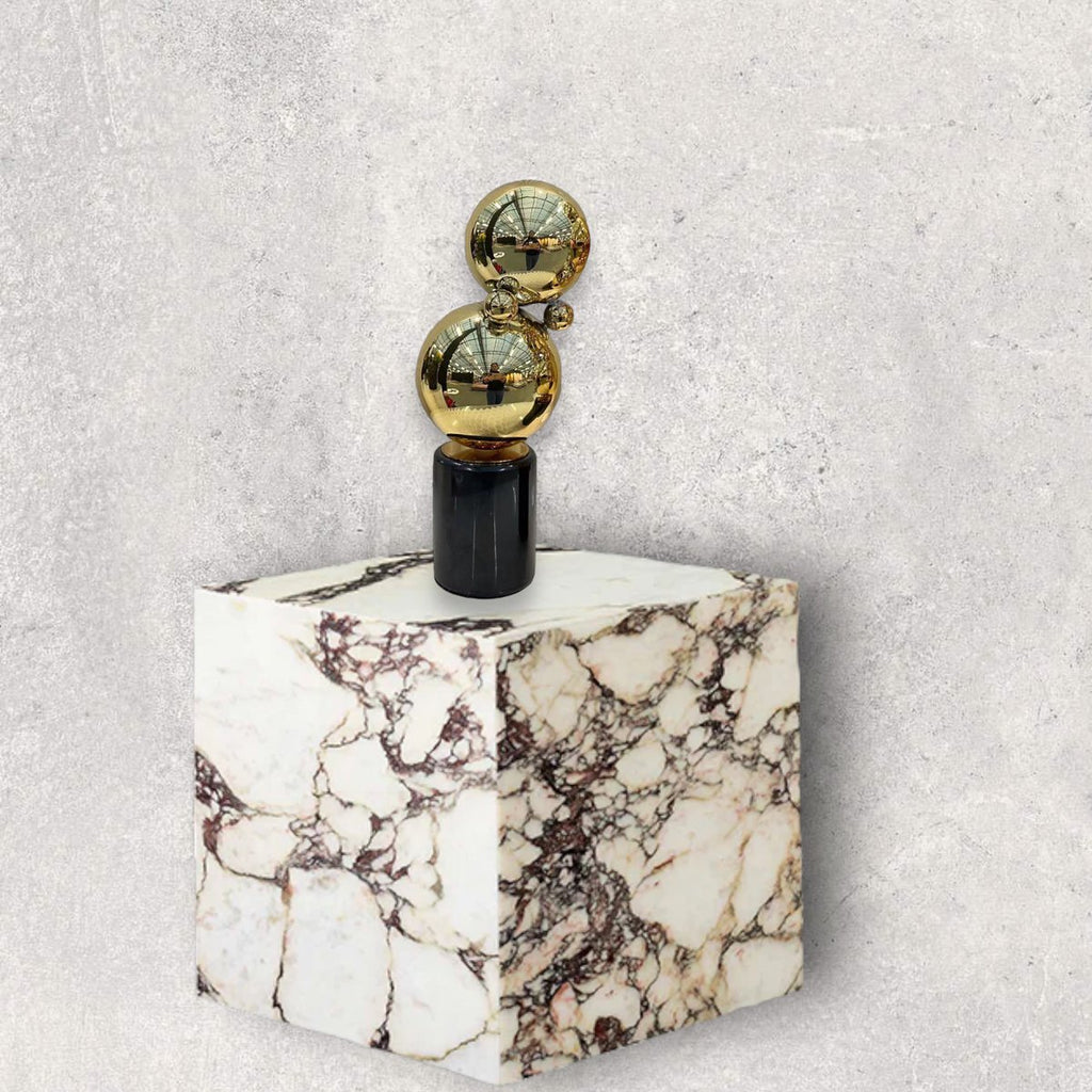 Marmer en messing (ZH-05 klein formaat)