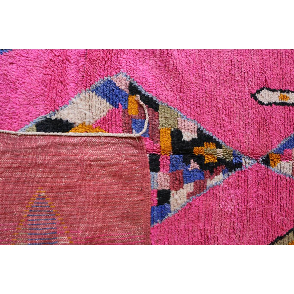 Berber wollen tapijt boujad 196 x 312 cm